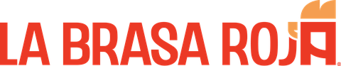 Logotipo de La Brasa Roja, empresa que ha confiado en Asellerator